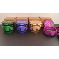 BZRK EZ Grip Herb Grinder 4pc