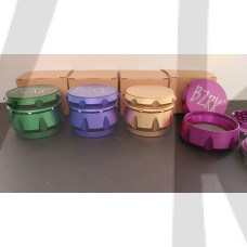 BZRK EZ Grip Herb Grinder 4pc